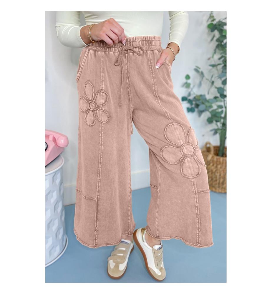 Pantalon Large - marron