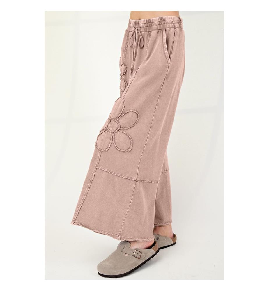 Pantalon Large - marron