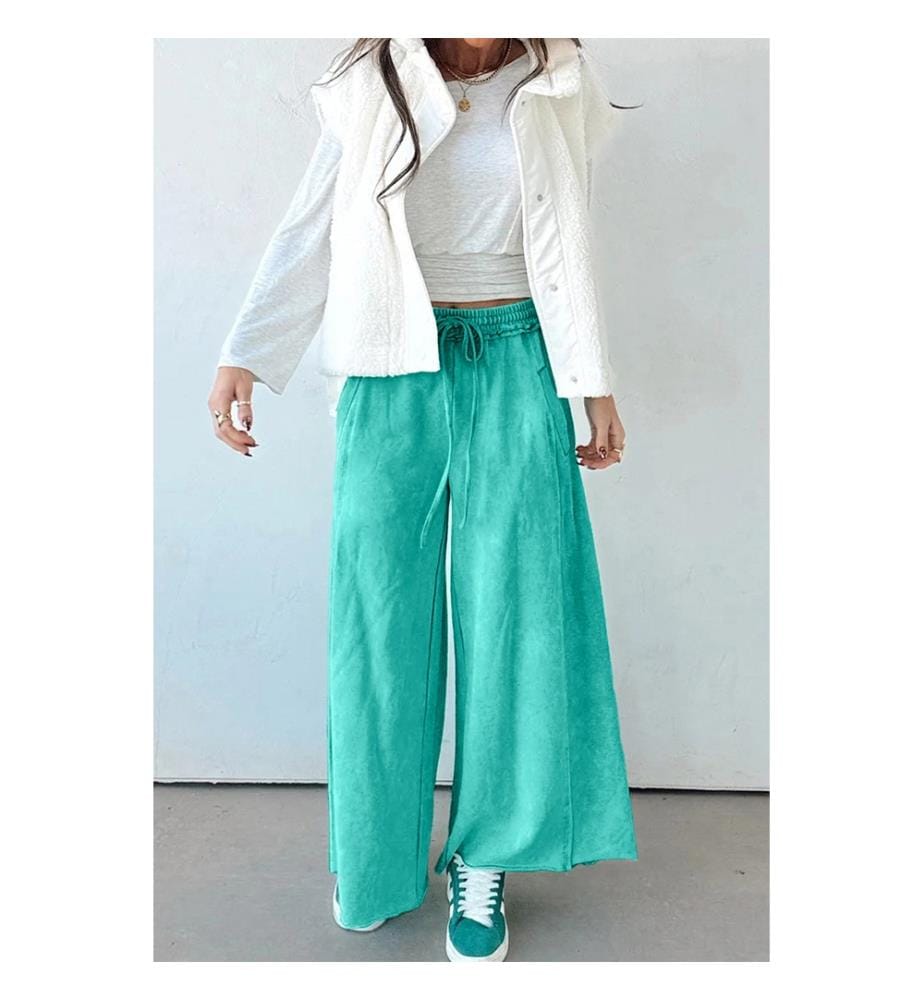 Pantalon Ample - Vert