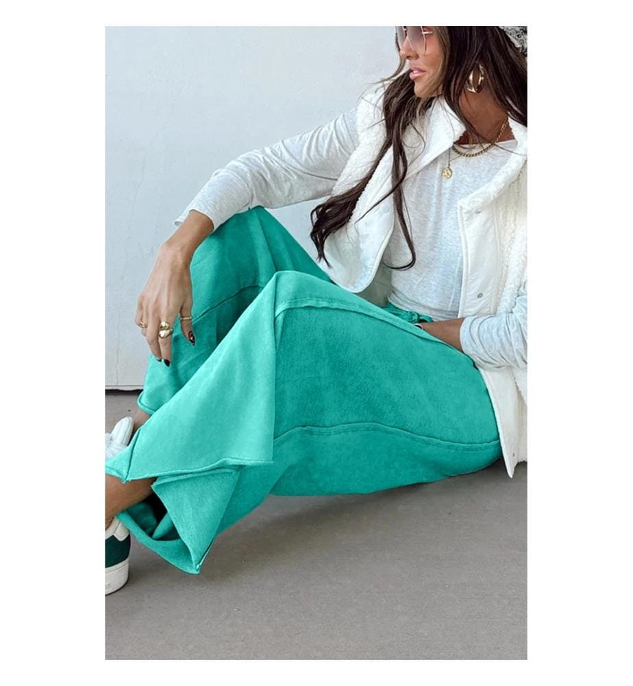 Pantalon Ample - Vert