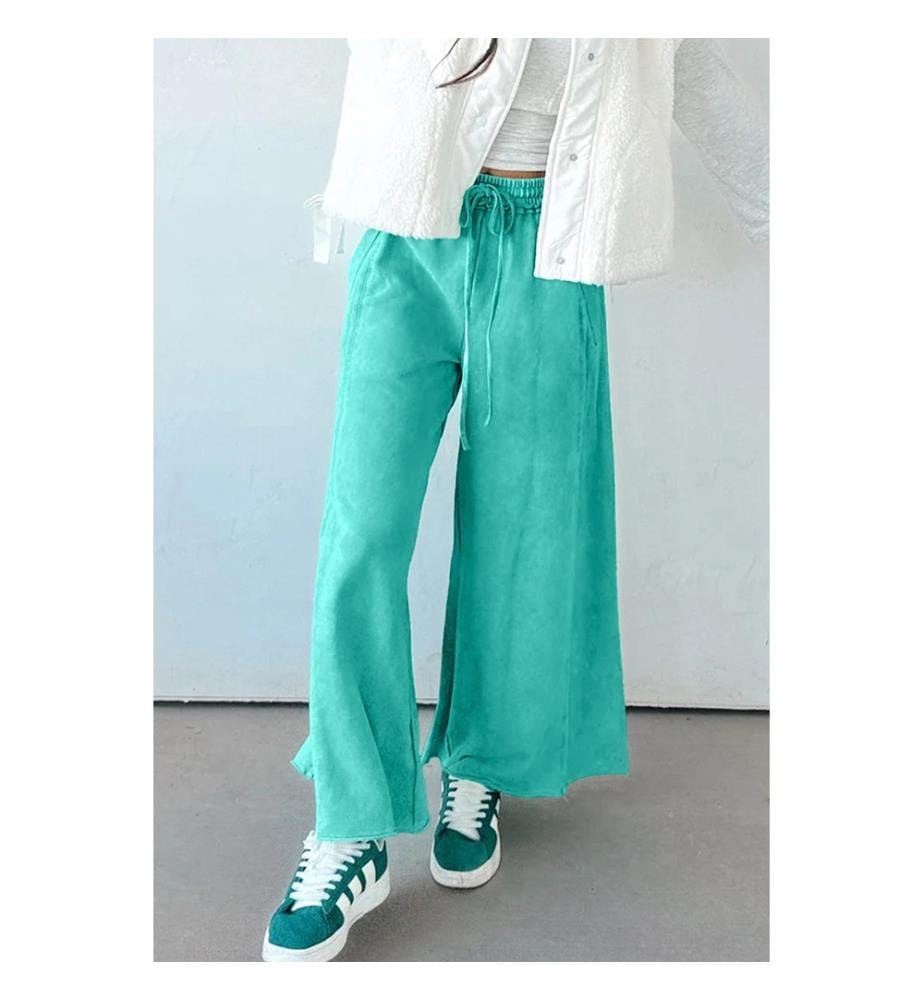 Pantalon Ample - Vert