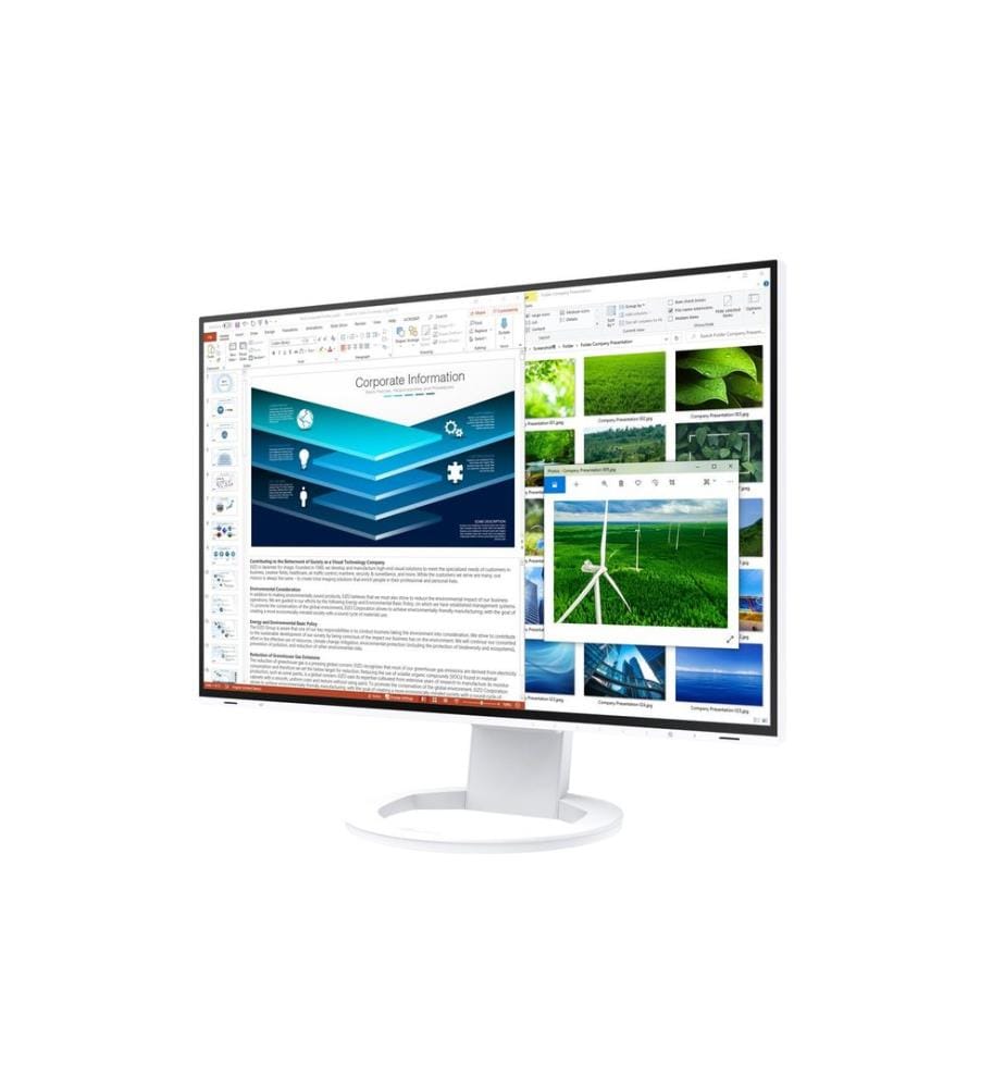 EIZO - Moniteur EV2485 Swiss Edition Blanc