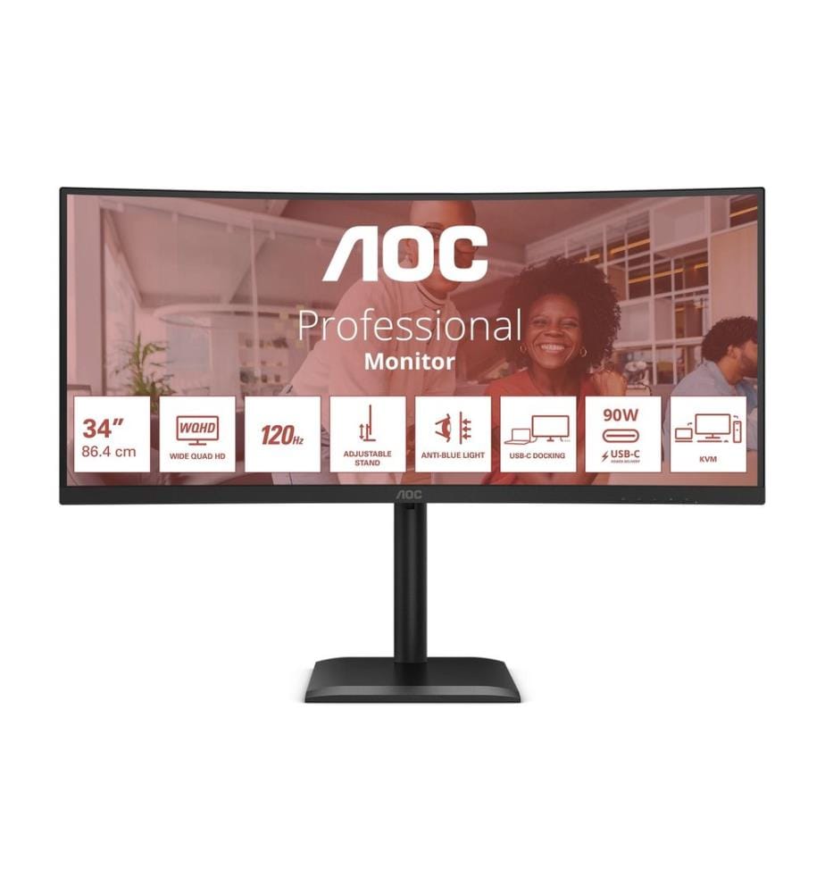 AOC - Moniteur CU34E4CV