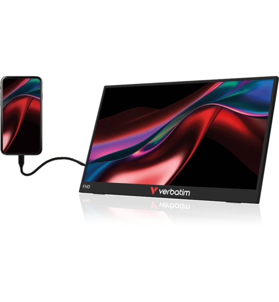 VERBATIM - Moniteur Écran tactile 14'' LIGHT 14 , 1920 x 1080 (Full HD)