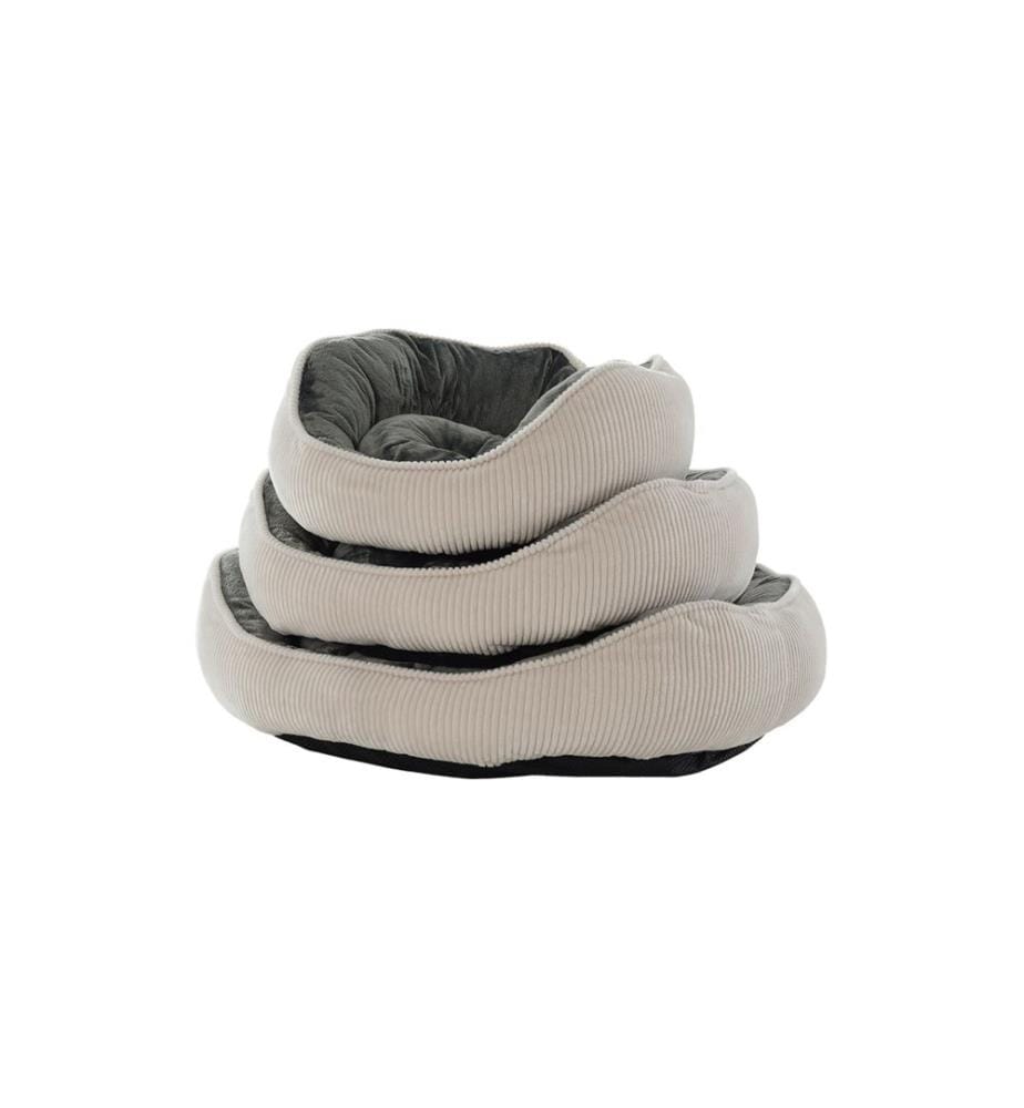 Pet Bed Beige Outer Cover: 95% POLYESTER / 5% COTTON & LYCRA
