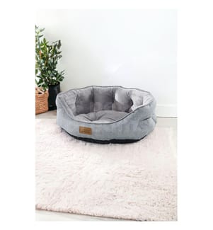 Panier pour animaux gris housse extérieure : 95 % polyester / 5 % coton et lycra