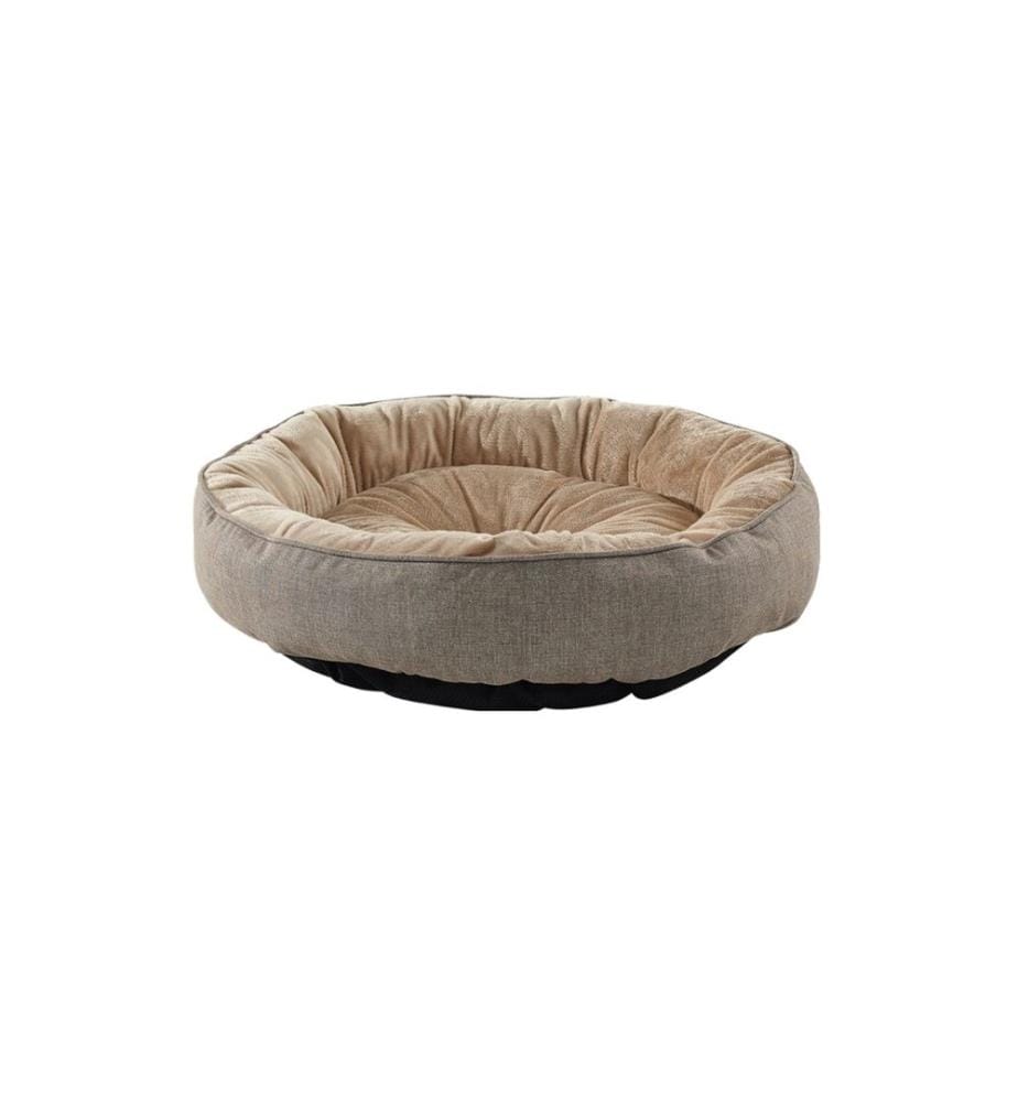Panier pour animaux beige housse extérieure : 95 % polyester / 5 % coton et lycra