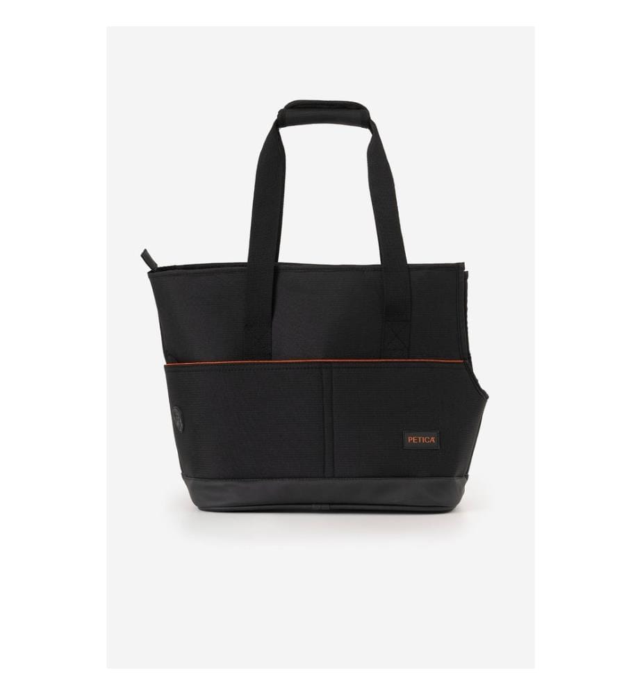 Sac de transport pour animaux noir 100 % polyester