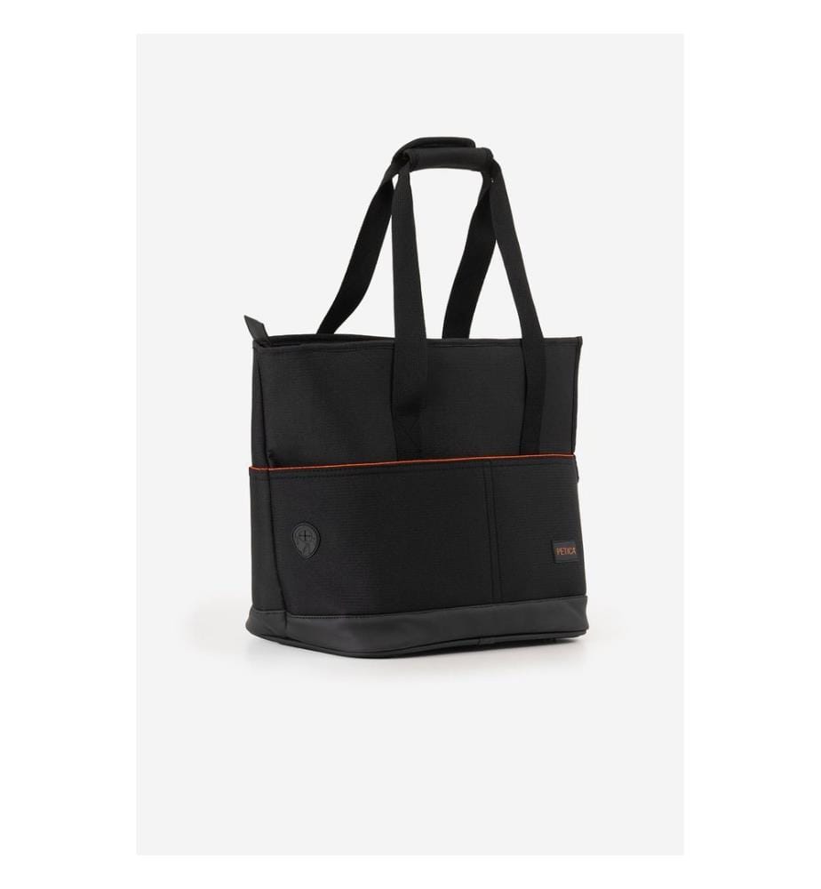 Sac de transport pour animaux noir 100 % polyester