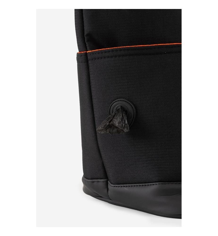 Sac de transport pour animaux noir 100 % polyester