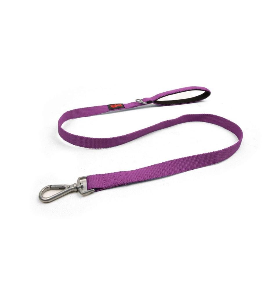 Laisse pour chien violette 100 % polyester