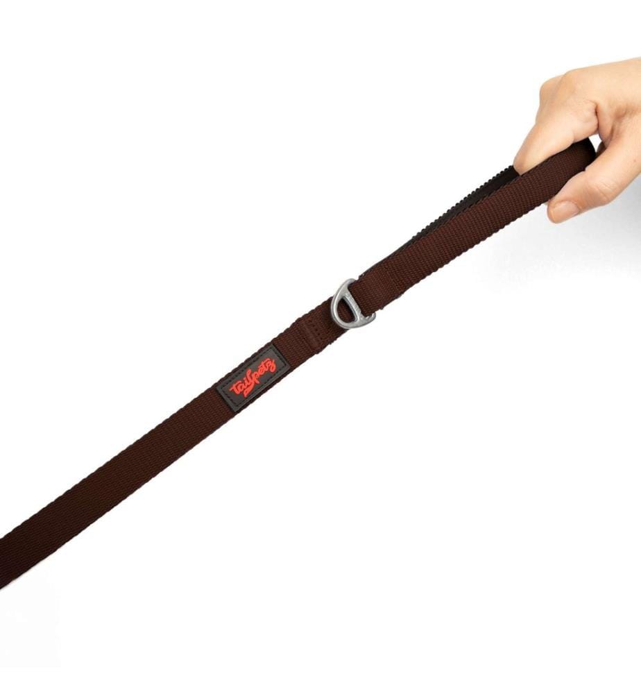 Laisse pour chien marron 100 % polyester