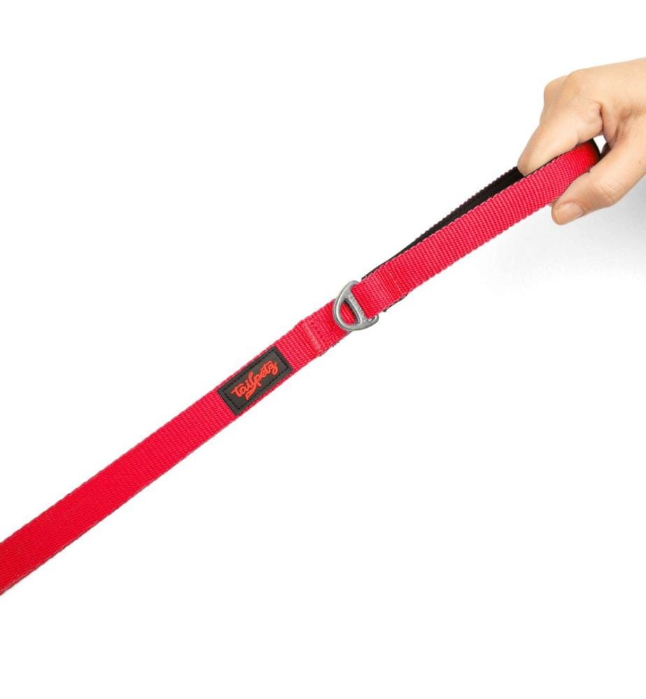 Laisse pour chien grenat 100 % polyester