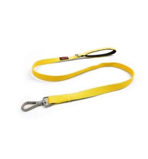 Laisse pour chien jaune 100 % polyester