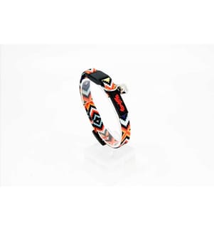 Collier pour chat multicolore 100 % polyester