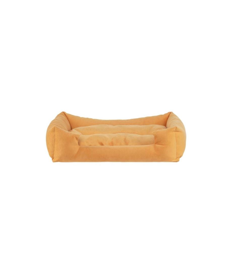 Panier pour animaux jaune 100 % polyester
