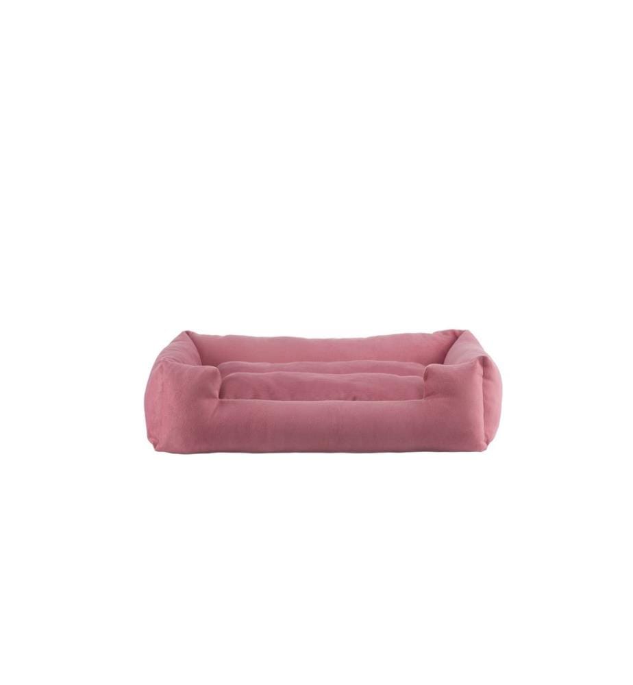 Panier pour animaux rose 100 % polyester