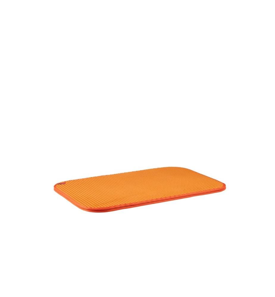 Tapis pour litière pour chat orange feuille 100% mousse EVA