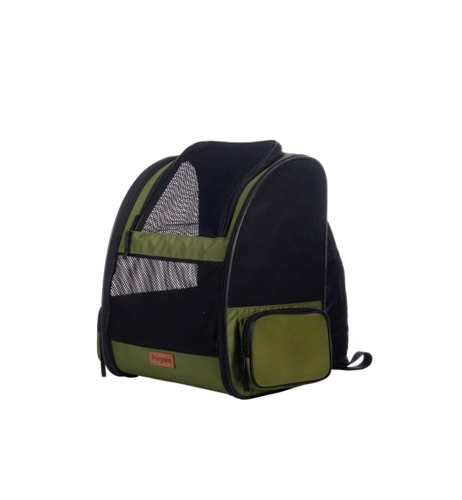Sac pour chat vert 100 % polyester