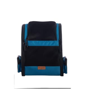 Sac pour chat bleu 100 % polyester