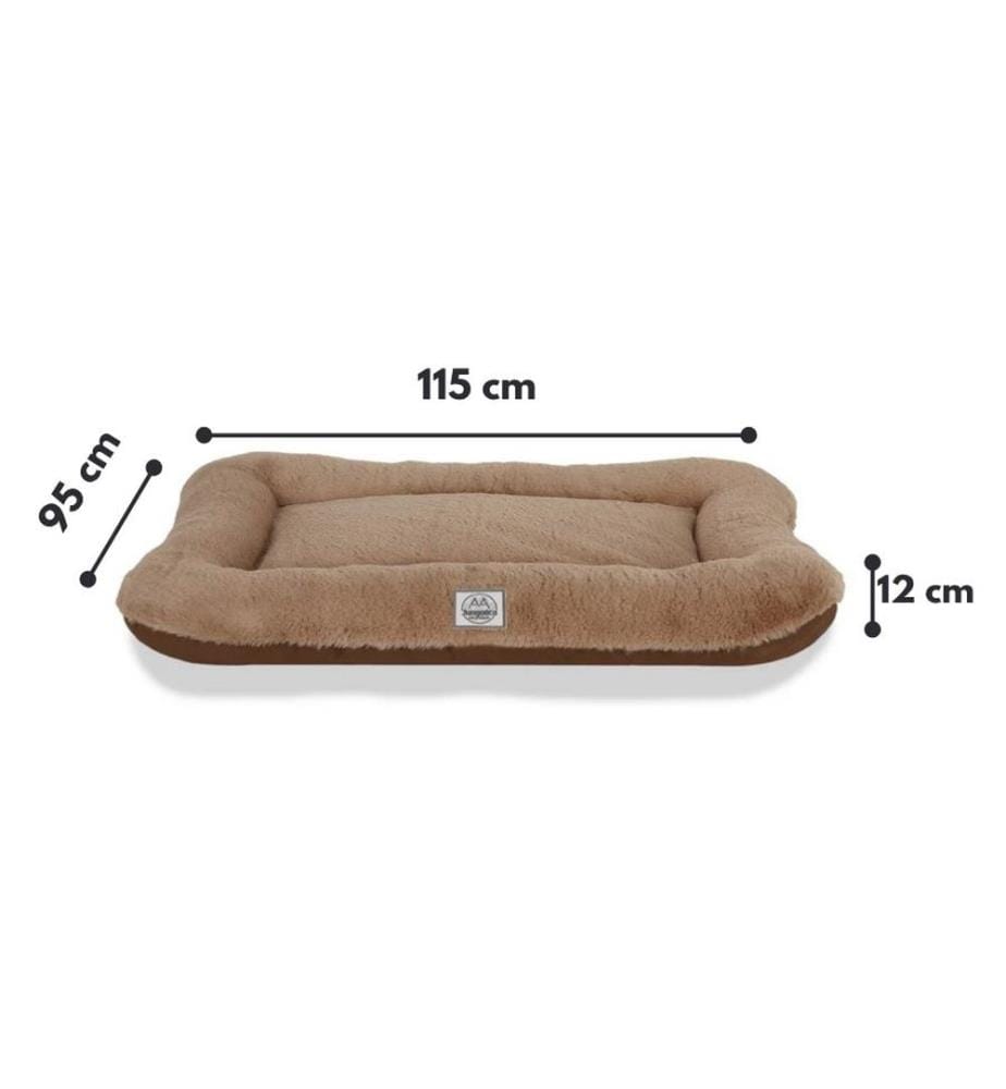 Panier pour animaux marron tissu extérieur : 100 % polyester