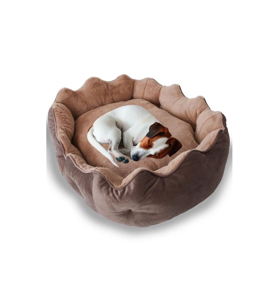 Panier pour animaux marron tissu extérieur : 100 % polyester