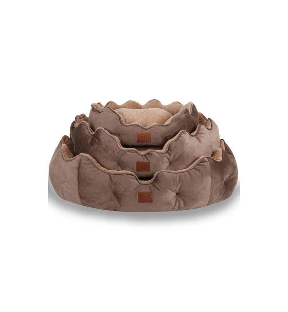 Panier pour animaux marron tissu extérieur : 100 % polyester
