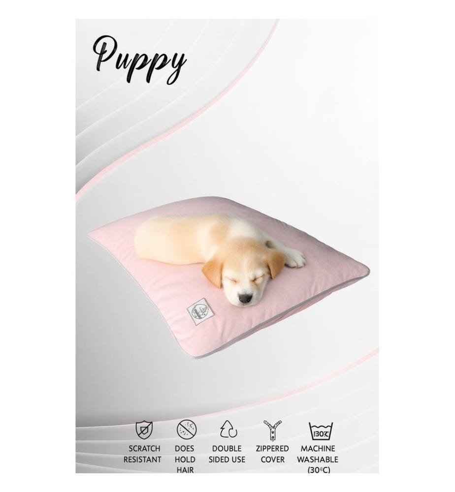 Panier pour animaux rose clair tissu extérieur : 100 % polyester
