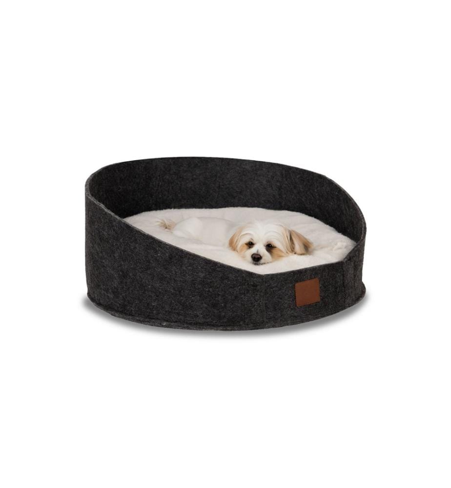 Panier pour animaux gris tissu extérieur : 100 % polyester