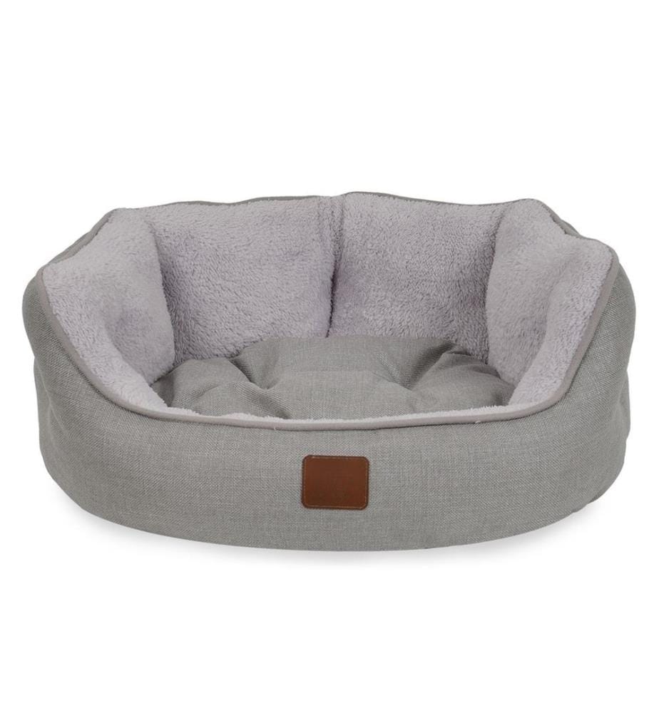 Panier pour animaux gris tissu extérieur : 100 % polyester