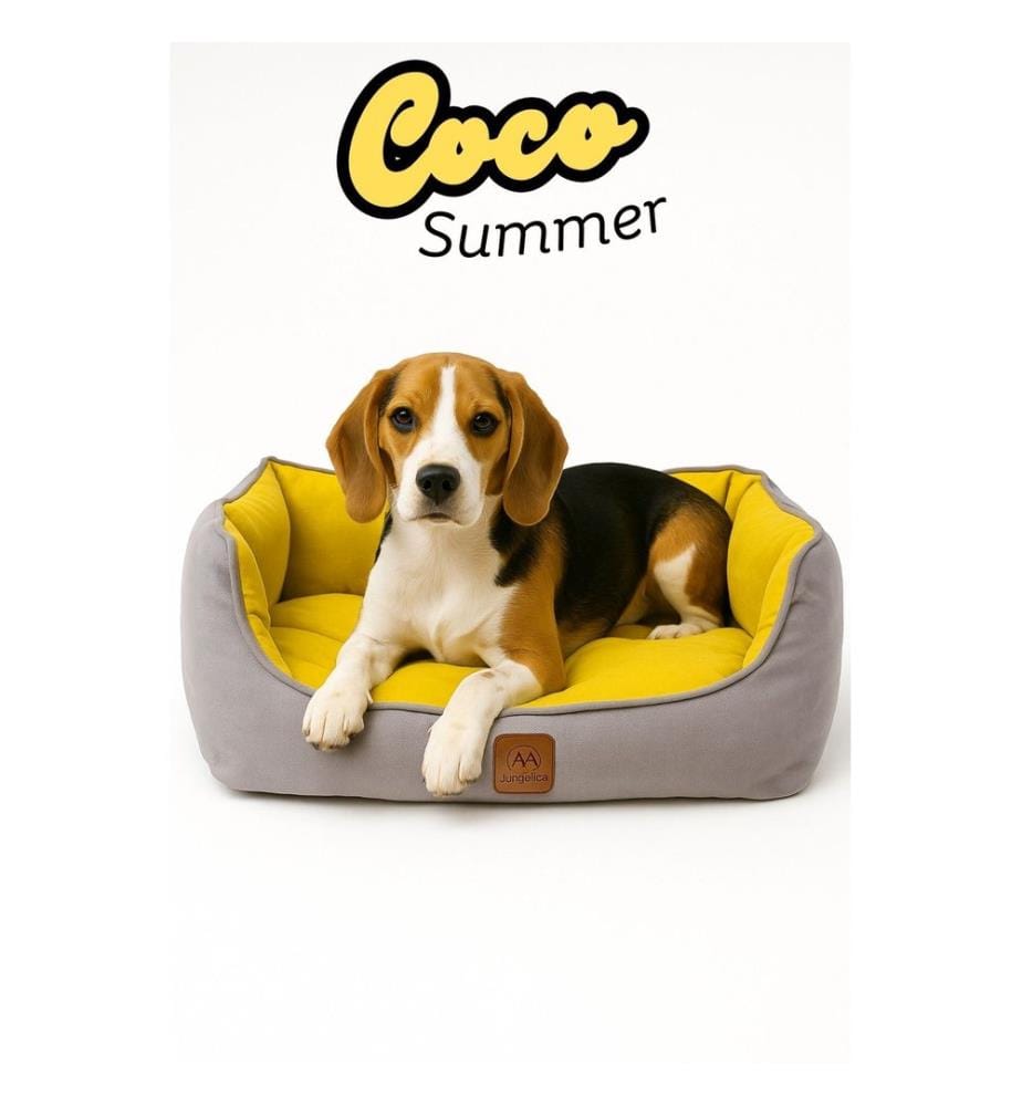 Panier pour animaux jaune tissu extérieur : 100 % polyester
