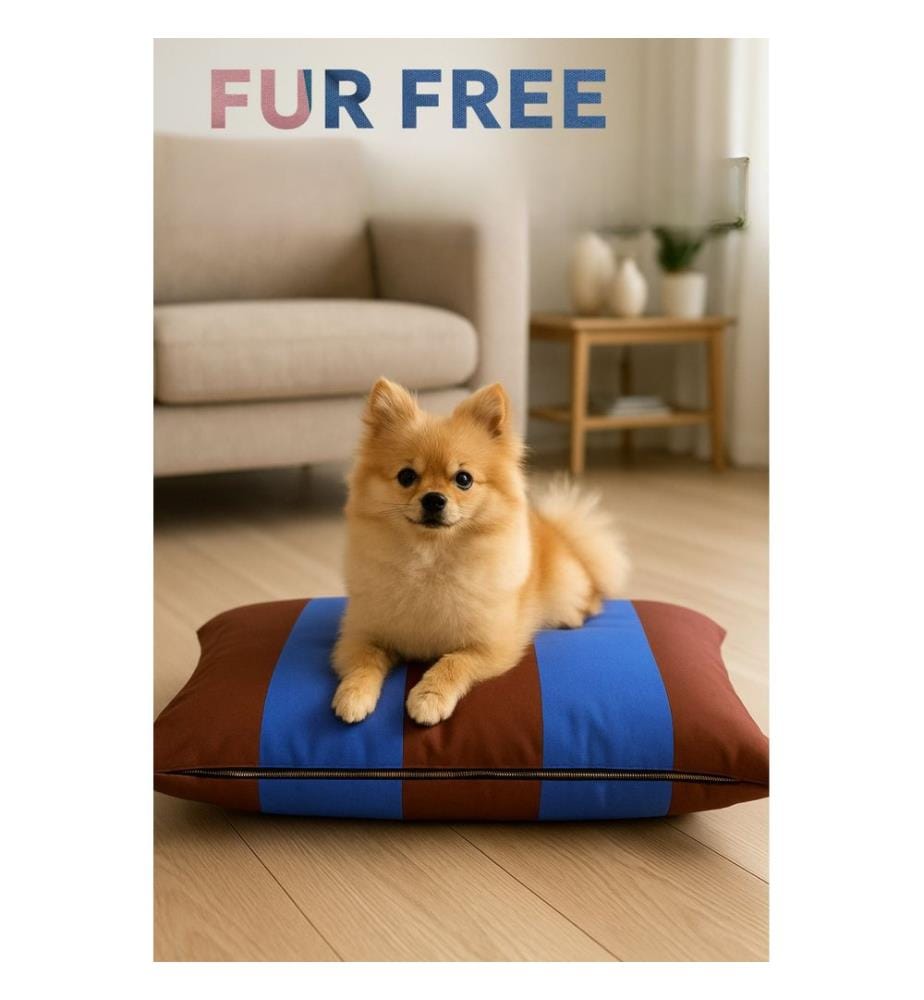 Panier pour animaux marron et violet tissu extérieur : 100 % polyester