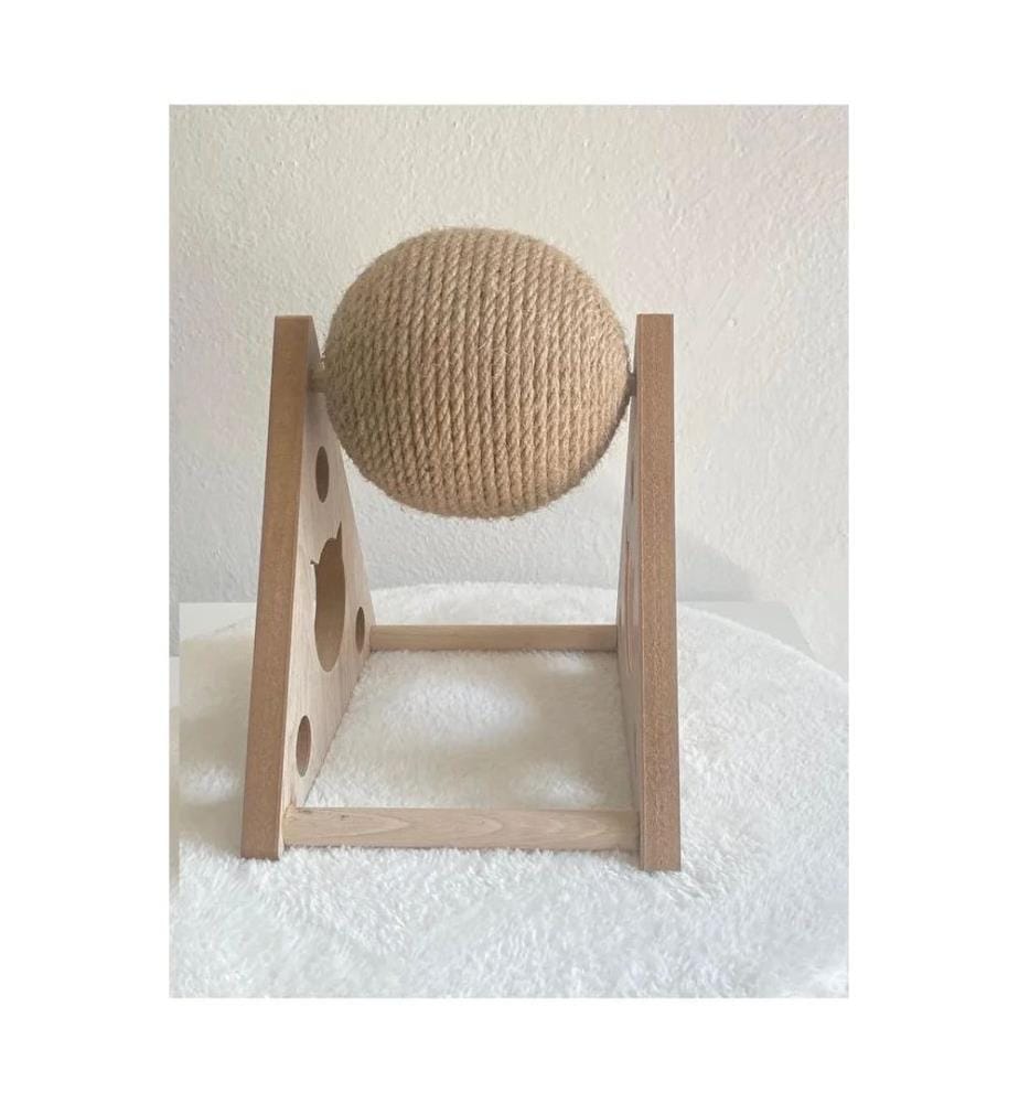 Jouet pour chat en tissu beige 100 % tissu WELSOFT