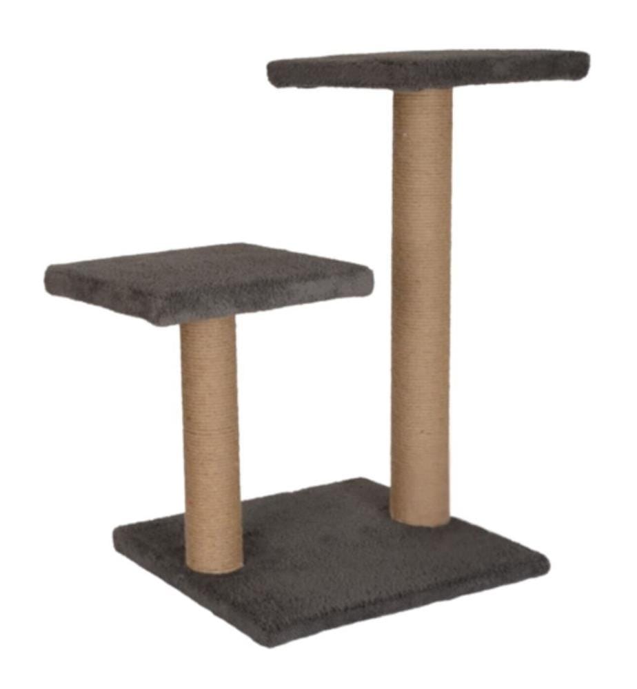Griffoir pour chat anthracite 100 % tissu WELSOFT