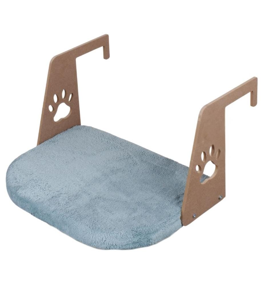 Panier pour chat turquoise 100 % tissu WELSOFT