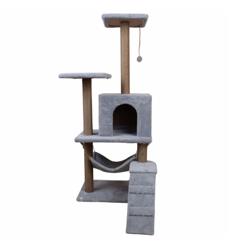 Maison pour chat grise 100% tissu WELSOFT