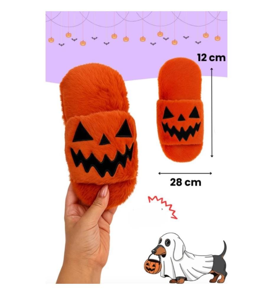 Jouet pour chien orange et blanc en peluche/polyester