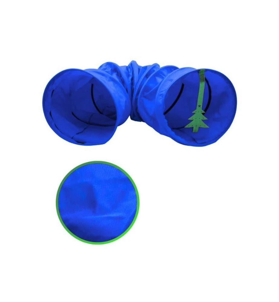 Jouet pour chat bleu tissu : 100 % polyester