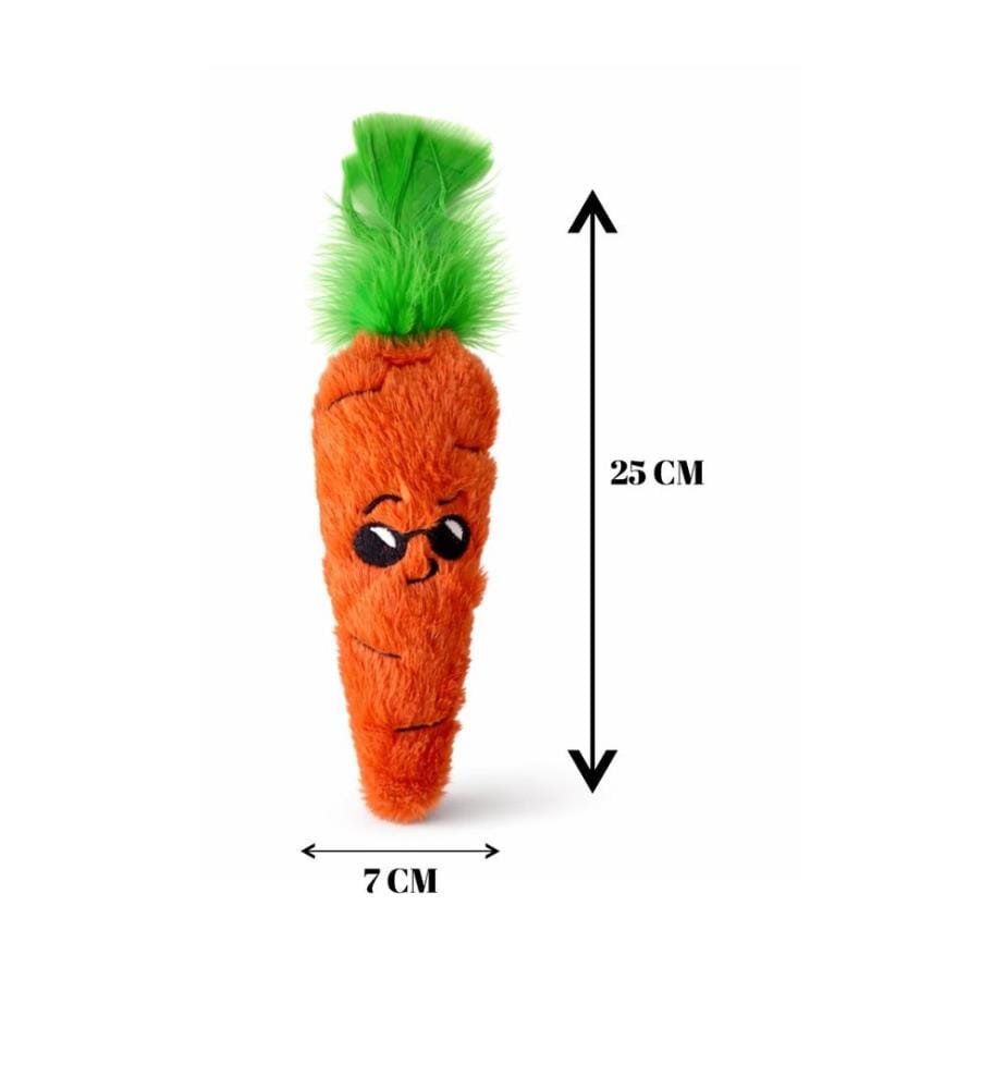 Jouet pour chat orange vert 100% peluche