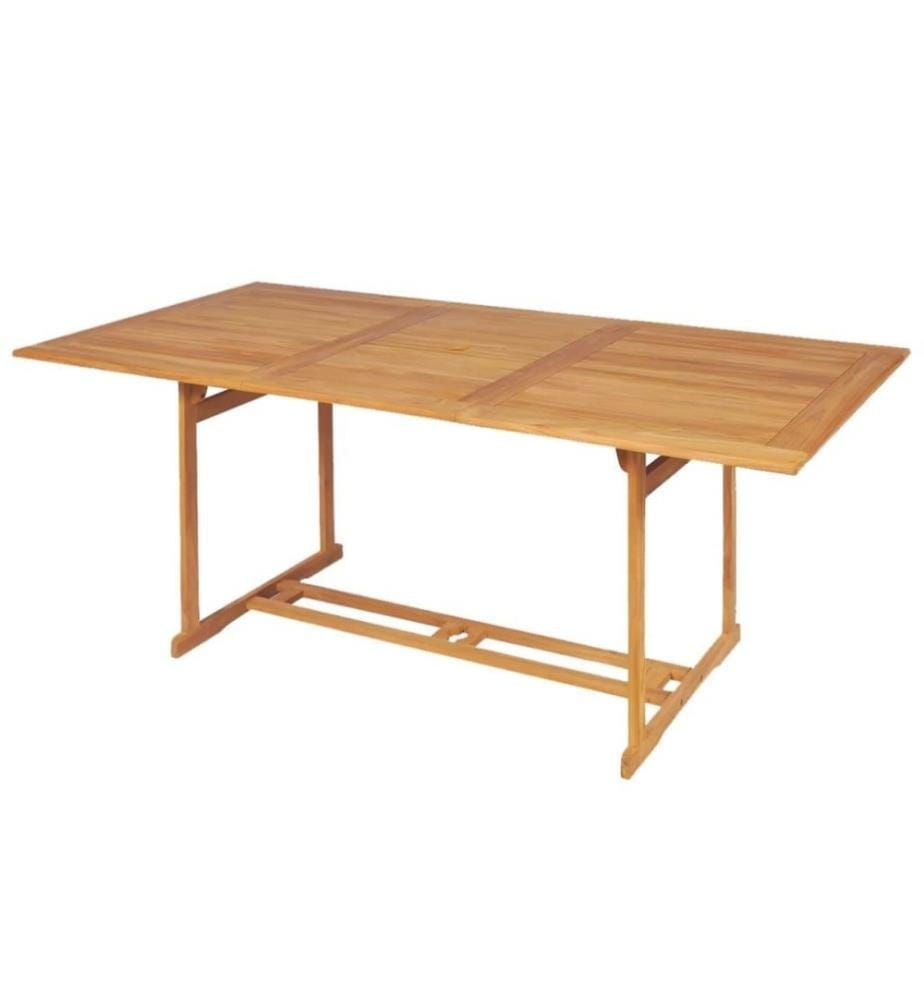 Salon de jardin 7 pcs Bois de teck massif