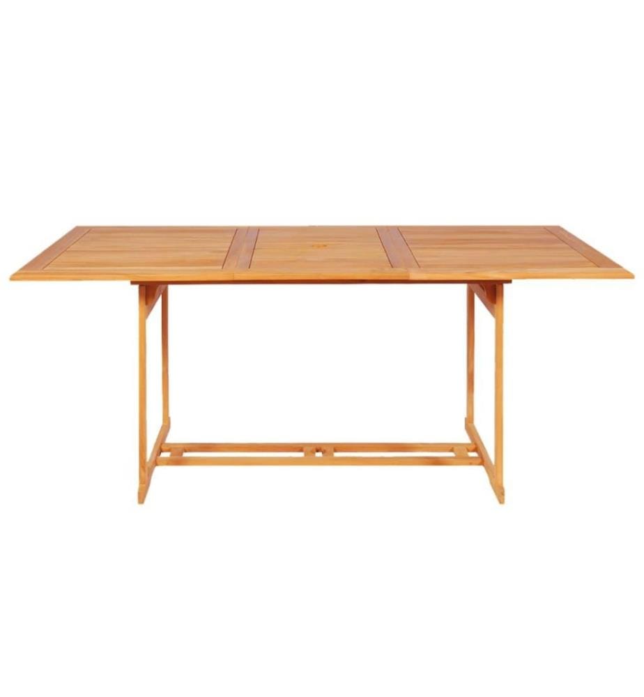 Salon de jardin 7 pcs Bois de teck massif