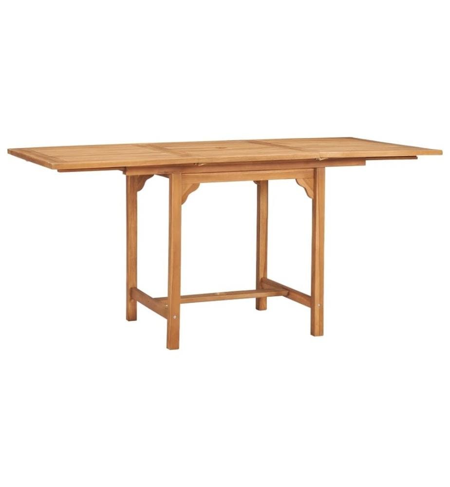 Salon de jardin 5 pcs Bois de teck massif