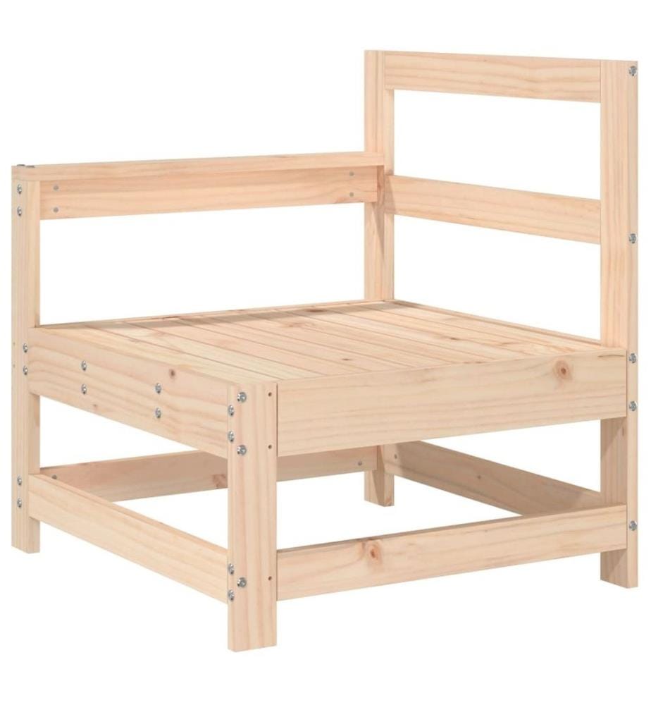 5-tlg. Garten-Lounge-Set Massivholz Kiefer