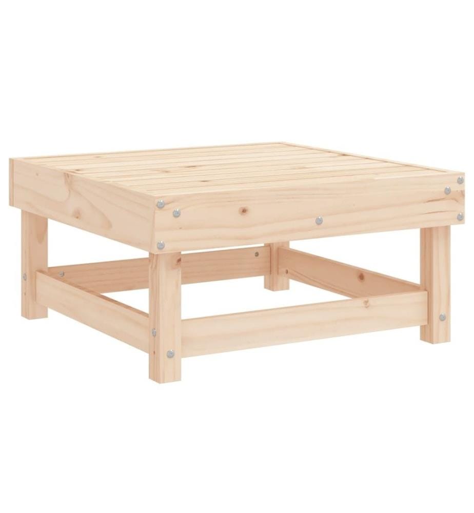 7-tlg. Garten-Lounge-Set Massivholz Kiefer