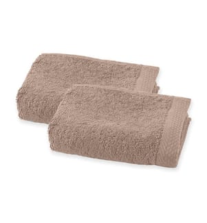 2er-Pack Gästehandtücher aus Baumwolle 600 g/m² - 30 x 50 cm