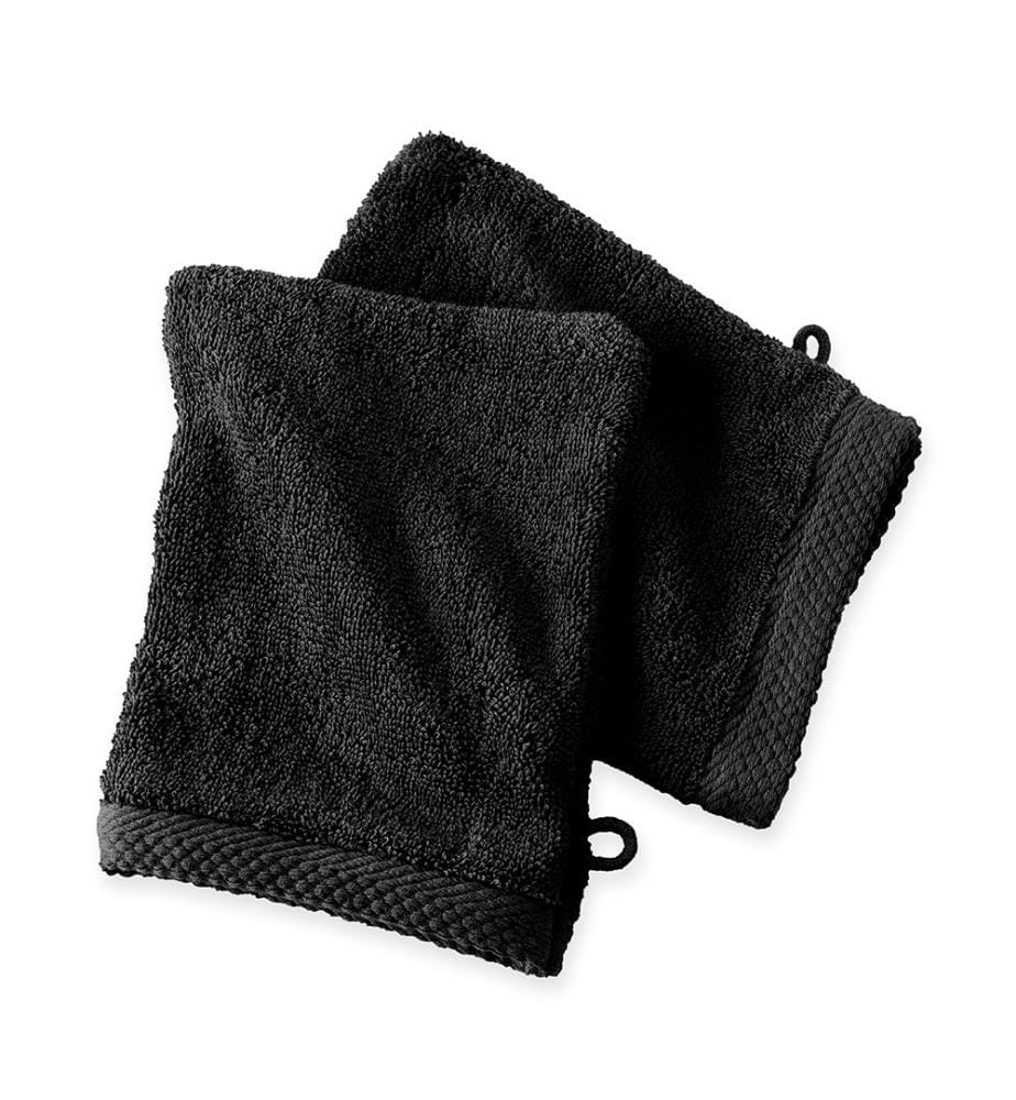 2er-Pack Waschhandschuhe aus Baumwolle 600 g/m² - 16 x 21 cm