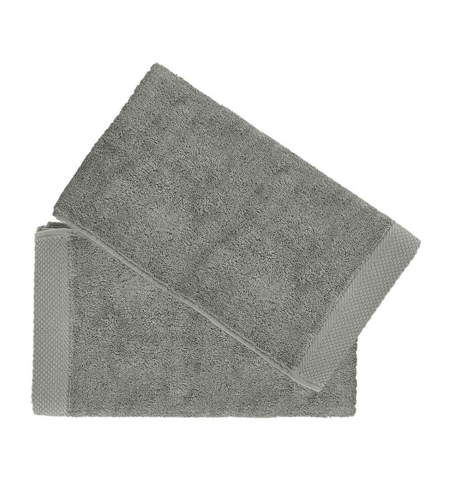 2er-Set Gästetücher aus Baumwolle 600 g/m² - 50 x 30 cm