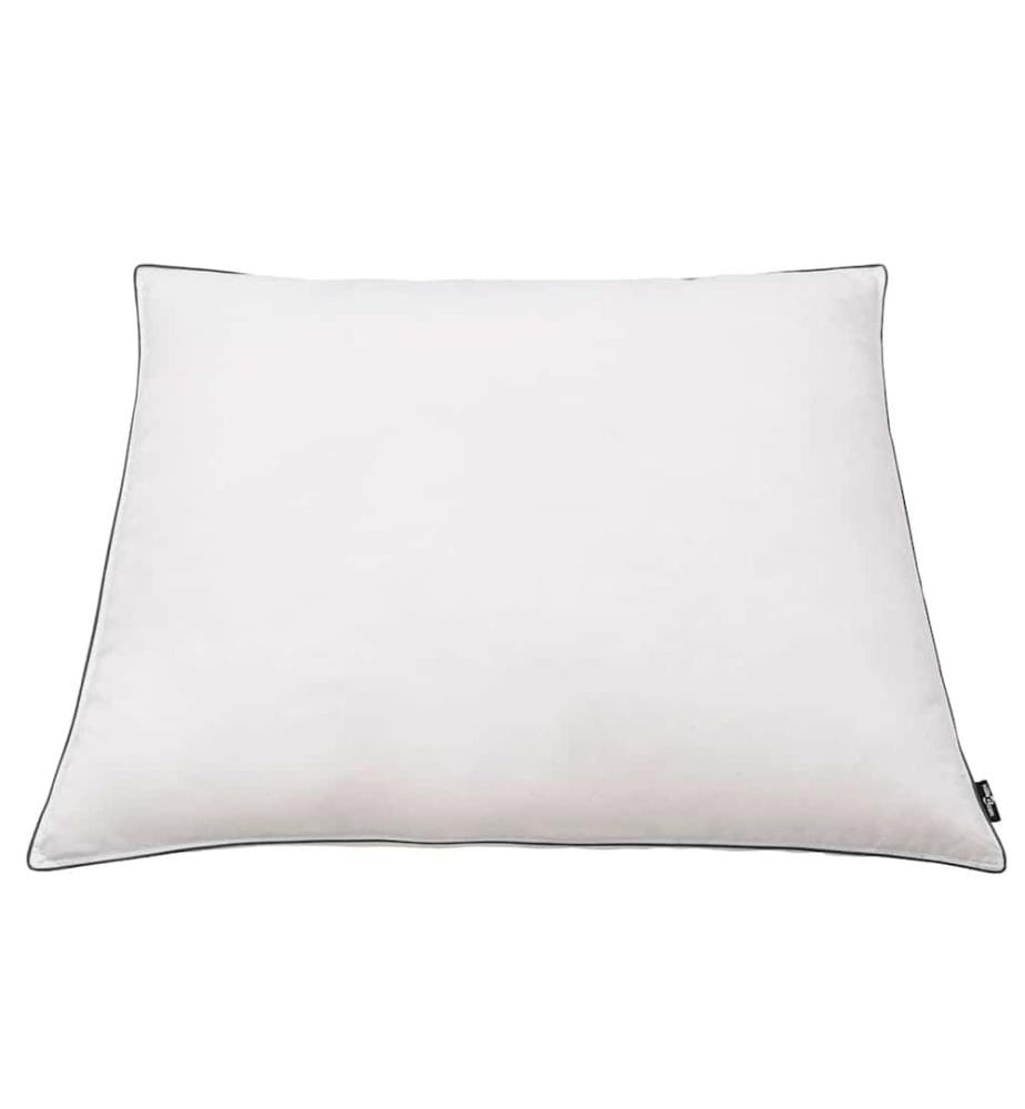 Kissen 2 Stk. Daunen-/Federfüllung Leicht 80x80 cm Weiss
