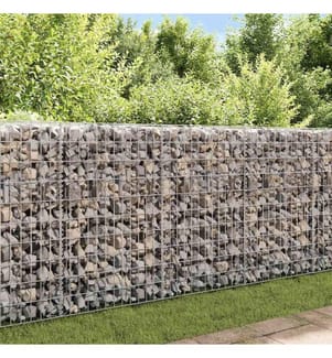 Mur de gabion Acier galvanisé 450 x 30 x 100 cm