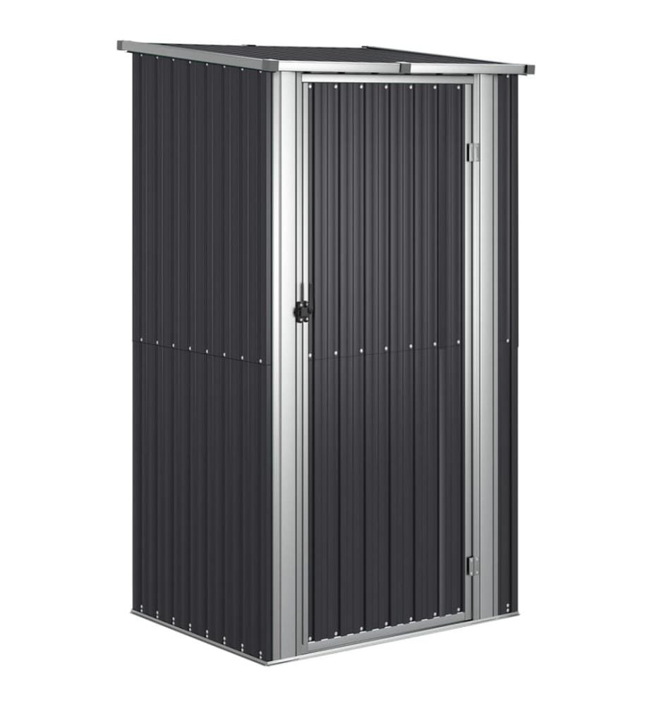 Abri de jardin Anthracite 118,5x97x209,5 cm Acier galvanisé